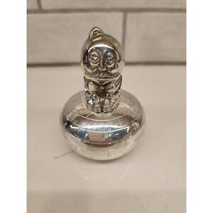 Vintage 1994 Oneida Humpty‎ Dumpty Tooth Fairy Silverplate Keepsake Trinket Box